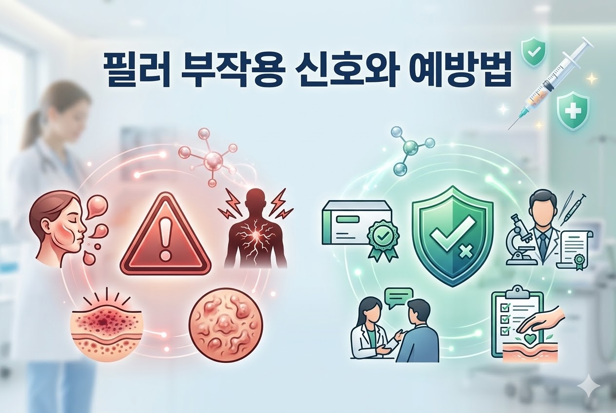 필러 부작용 신호와 예방법: 안전하게 시술받으려면