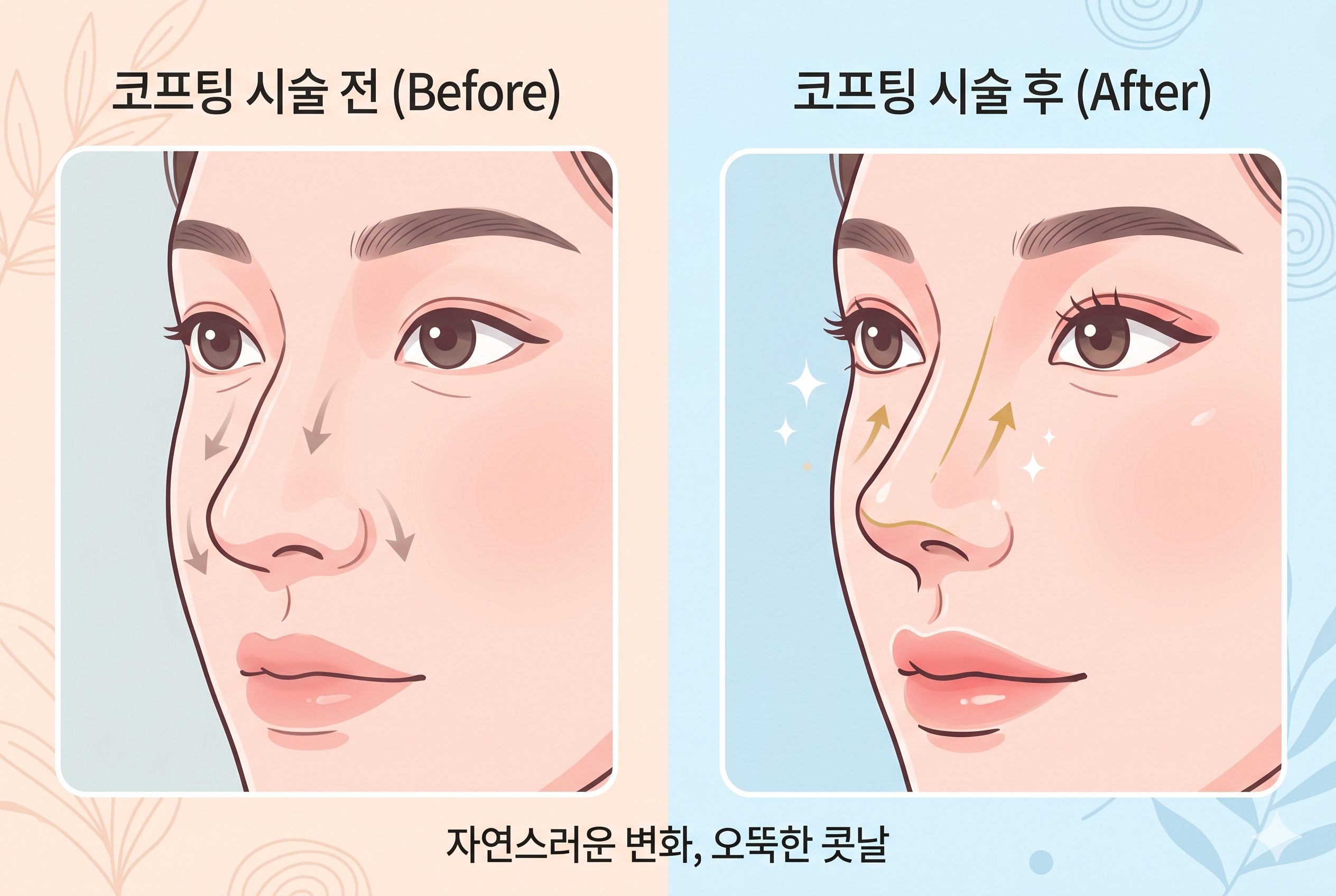 코프팅 효과와 유지기간, 수술 없이 예뻐지기