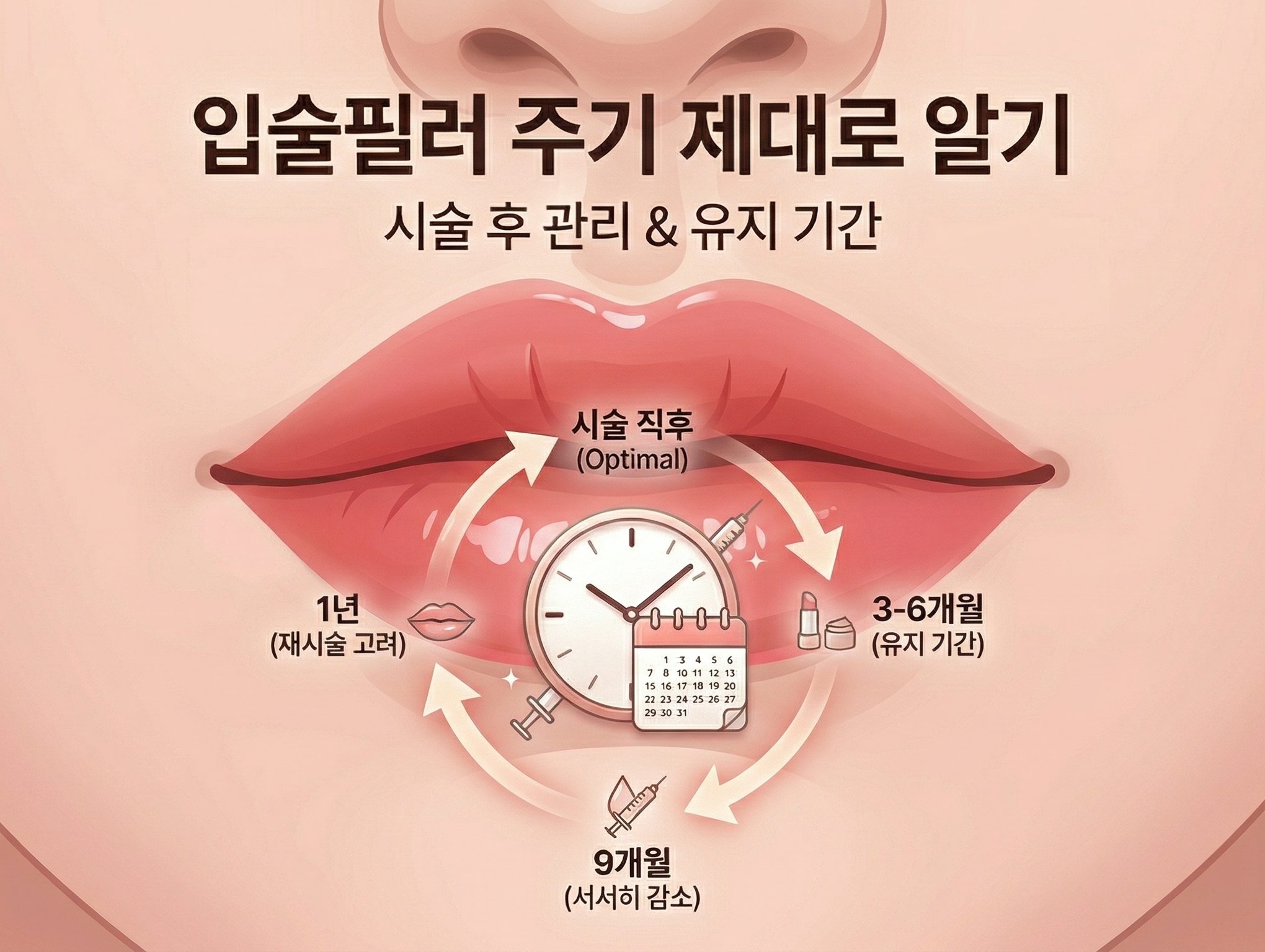 입술필러 주기 제대로 알기 : 시술 후 관리와 유지기간