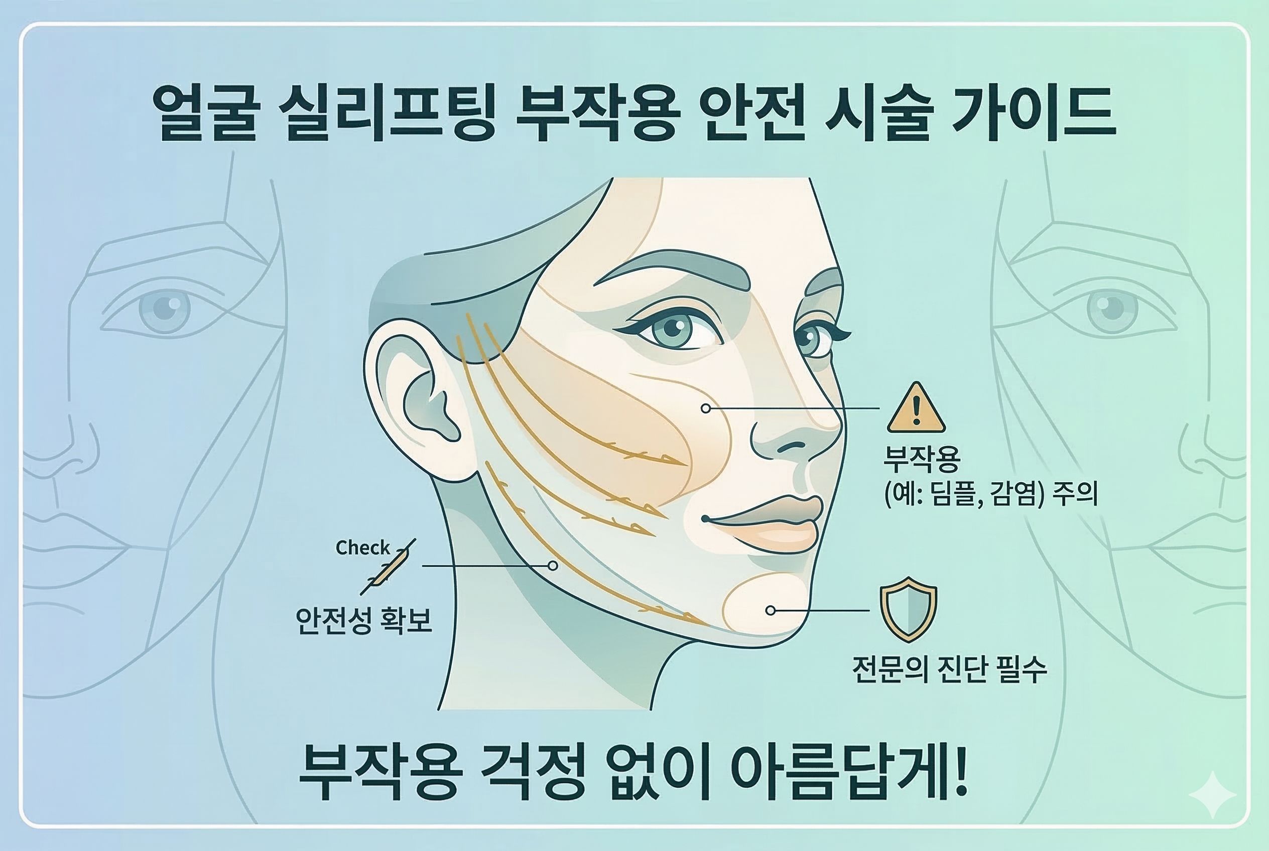 얼굴 실리프팅 부작용 가장 흔한 유형과 안전 시술 가이드