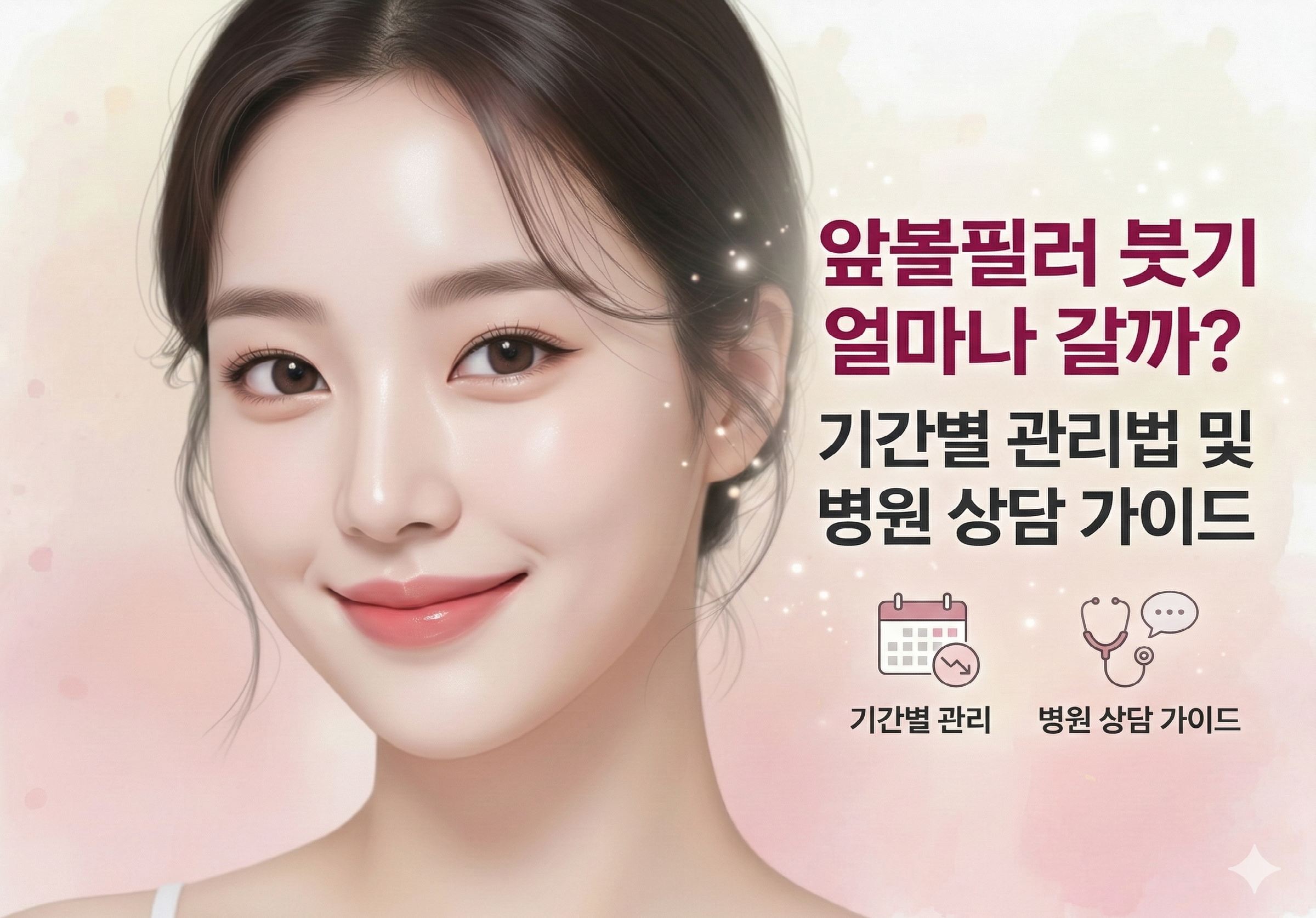 앞볼필러 붓기 얼마나 갈까? 기간별 관리법 및 병원 상담 가이드