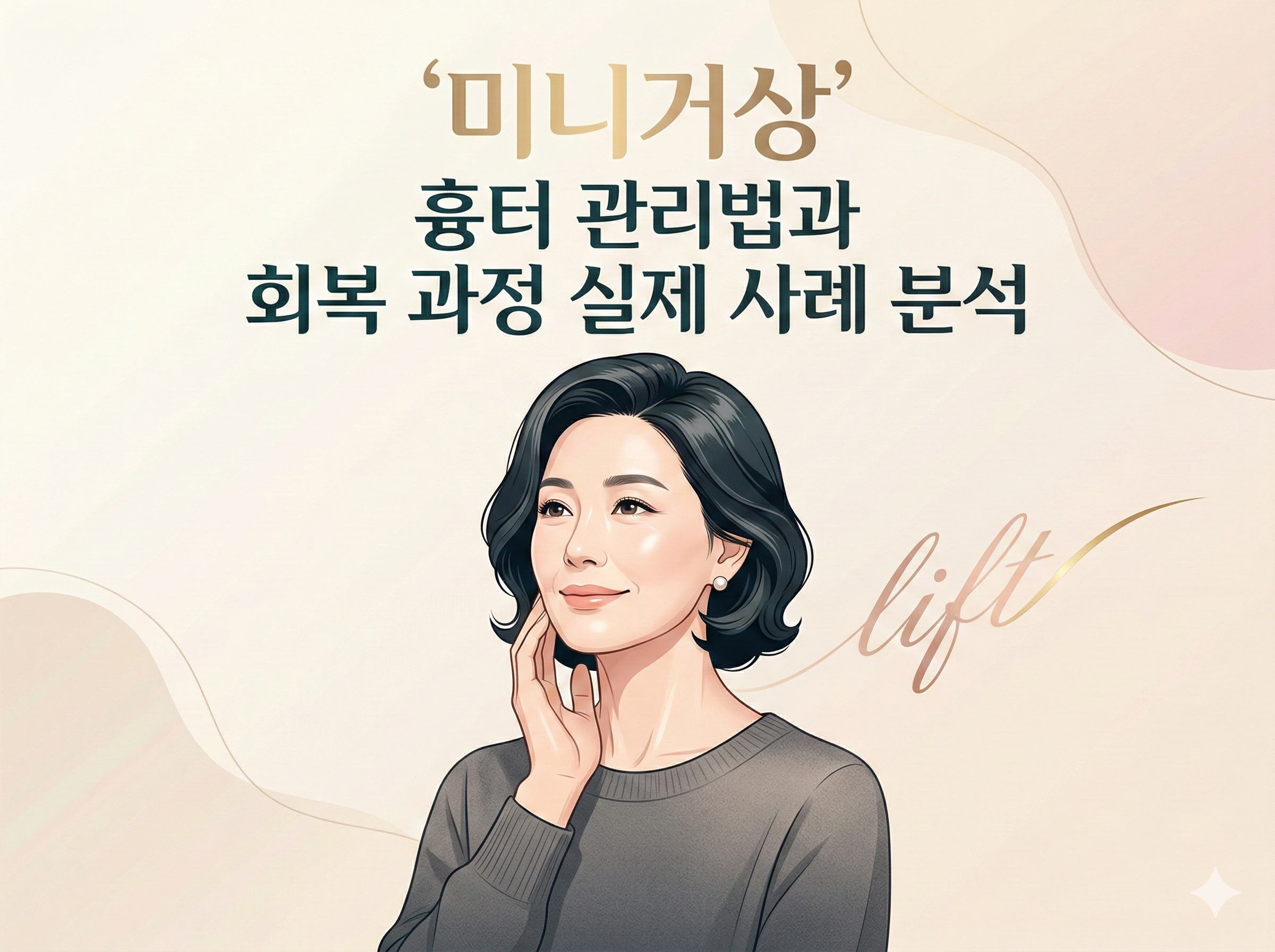 미니거상 흉터 관리법과 회복 과정 실제 사례 분석