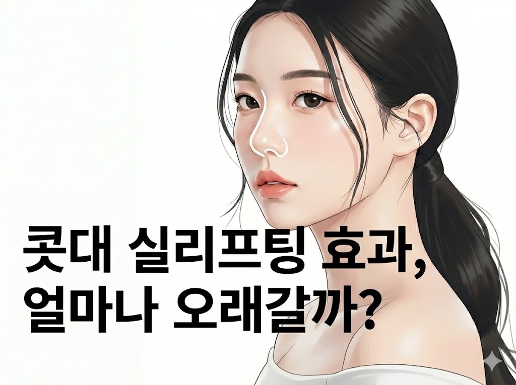콧대 실리프팅 효과, 얼마나 오래갈까? 현실 가이드