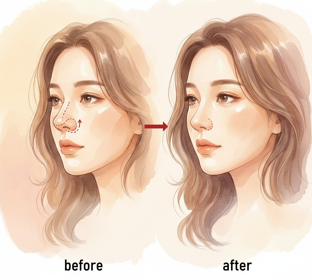 콧날개 올리기 시술, 효과와 한계 완전 해부
