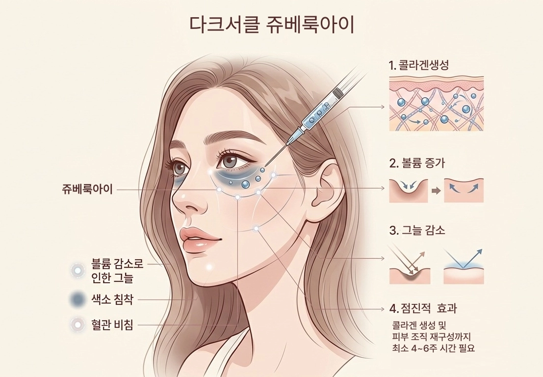 다크서클 쥬베룩아이 효과있을까? 유형별 장점·한계 총정리