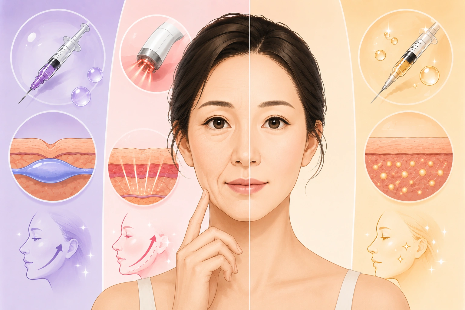 깊은 팔자주름, 필러만 답일까? 시술별 장단점 비교