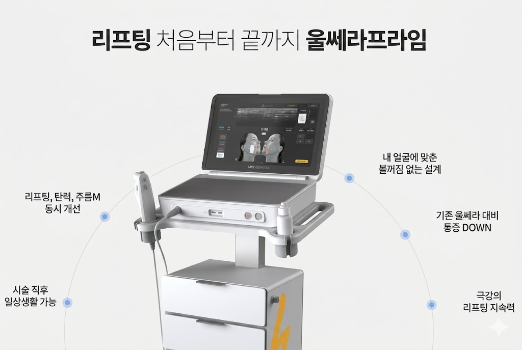 울쎄라피프라임 300샷 부위별 맞춤 실제 변화 리프팅 가이드